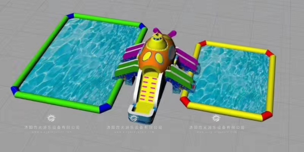 江苏深海潜艇儿童乐园充气游泳池